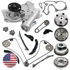 Timing Chain Kit Coolant Water Pump Camshaft VVT Fit KIA Hyundai Azera Sorento 