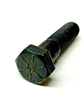 (25) 7/16-14 x 1-7/8" Hex Cap Screw Grade 8 USA Black Bolt Hard 7/16x1.875