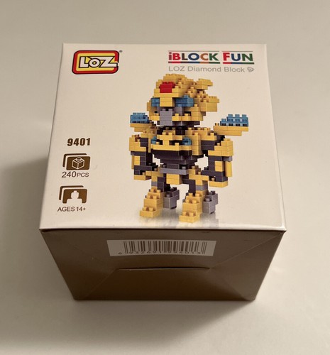 New Rare Loz 9401 Transformers Bumblebee Building Blocks Figure Toy 249 Pieces - Picture 12 of 15