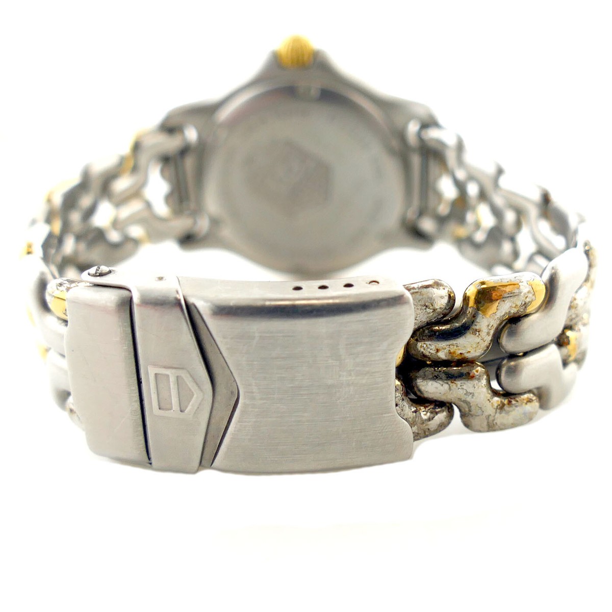 TAG HEUER SEL LINK WG1220-K0 PROF GRAY DIAL 200M 2-TONE GOLD