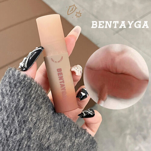Lip Gloss Samt Matt Lippenstift Langhaltend Makeup Lippenstift Schlamm Kosmeti % - Picture 8 of 25