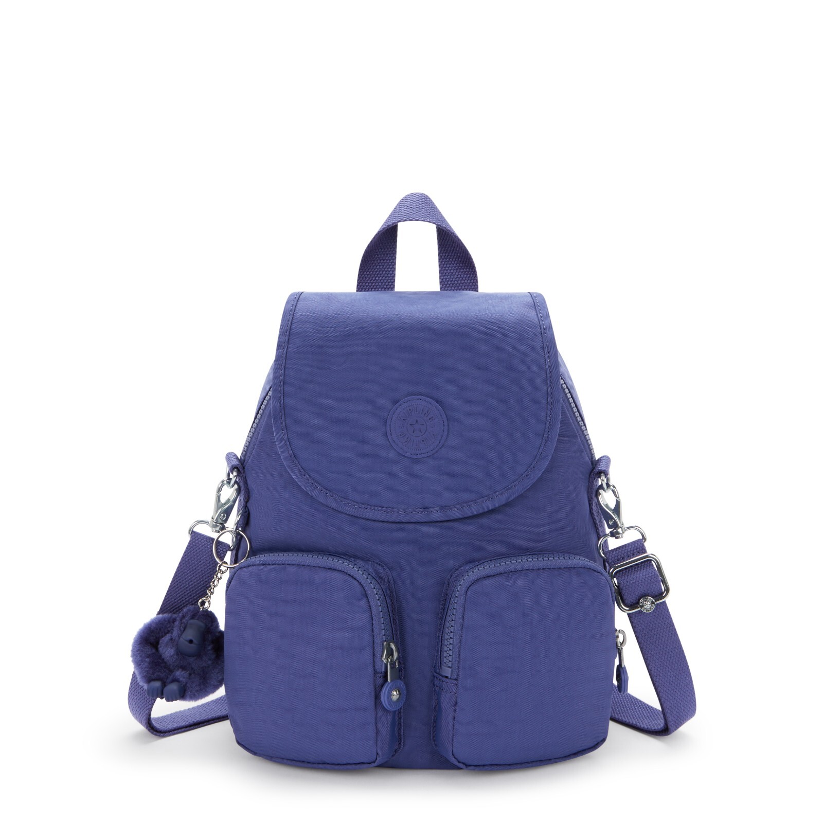 Kipling FIREFLY UP Small Backpack / Shoulder Bag - Ocean Blue RRP £98