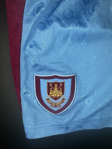 West Ham United 1995/96 Away Shorts Large Boys - Picture 4 of 11