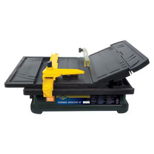 Tile Saw Wet 4 in Blade Diamond Bevel Cut Rip...