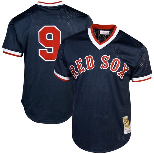 Men's Mitchell & Ness Ted Williams Navy Boston Red Sox Cooperstown Collection - 第 1/3 張圖片