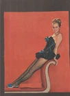 8X10-COLOR PAPER PHOTO OF-VIRGINIA MAYO- LEGGY