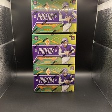 Three 2024 Panini Phoenix Football Sealed Blaster Boxes NFL Trading Cards