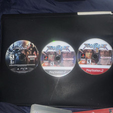 Namco SoulCalibur II 3-Disc Lot - Sony PlayStation 2 PS2 & PS3 Fighting T