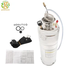 3.5 Gallon Stainless Steel Garden Sprayer 14 L For Indoor Outdoor Pump Sprayer