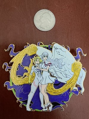 Seven Deadly Sins Elizabeth and Meliodas Gold Finish POP Enamel Pin