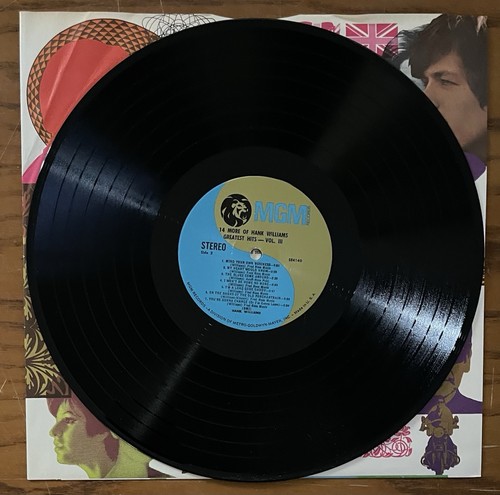 Hank Williams Greatest Hits Vol 3 -1969 MGM Records SE4140 Factory Shrink Vinyl - Picture 3 of 5