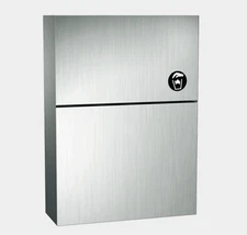 ASI 10-0473-A Stainless Steel Restroom Sanitary Napkin Disposal Bathroom NEW