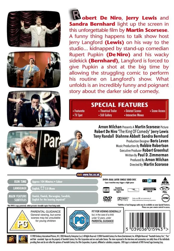 The King Of Comedy DVD - Image 2 of 3