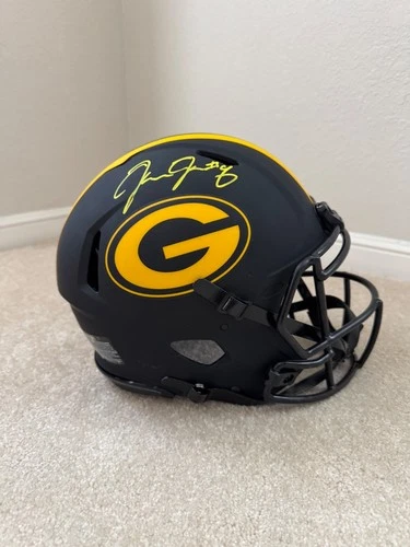 Green Bay Packers Josh Jacobs, Signed Eclipse Authentic Proline Helmet Beckett
