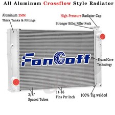 4Row 70mm Aluminum Radiator for Case New Holland Skidsteer 47946380 /47362351