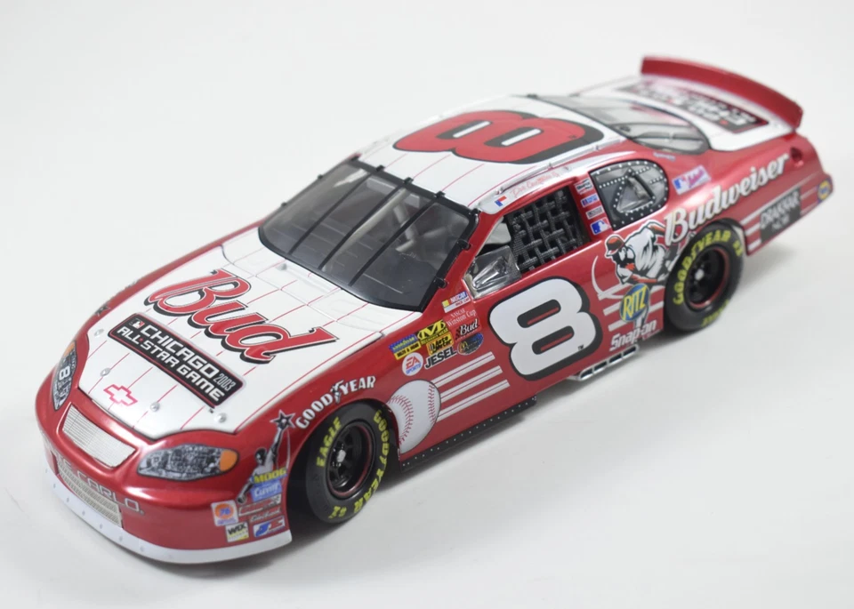 Dale Earnhardt Jr #8 Budweiser 2003 MLB All Star Game Acción 1/24 IOB Foto 2 de 4