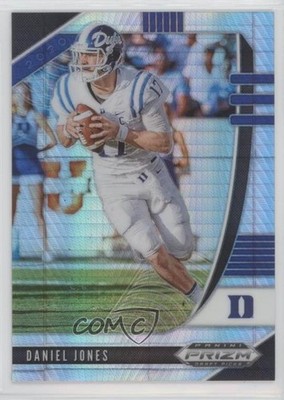 2020 Panini Prizm Draft Picks Hyper Prizm 8/75 Daniel Jones #23 0ps8