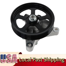 Power Steering Pump w/ Pulley For Honda Accord 2008-2012 Pilot 2009-2011 3.5L