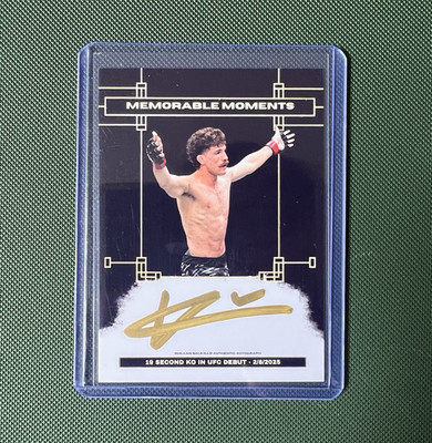 Quillan Salkilld Memorable Moments Champions Collection Auto