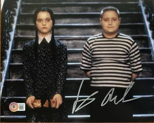 Addams Family JIMMY WORKMAN Signed 8X10 COLOR PHOTO PUGSLY BECKETT COA