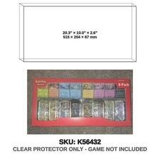 Protector For Prismatic Evolutions Mini Tins 8 Pack