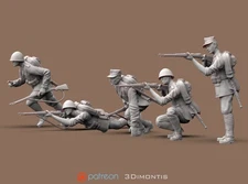 3d Model STL Format Digital File Polish Soldiers WW2