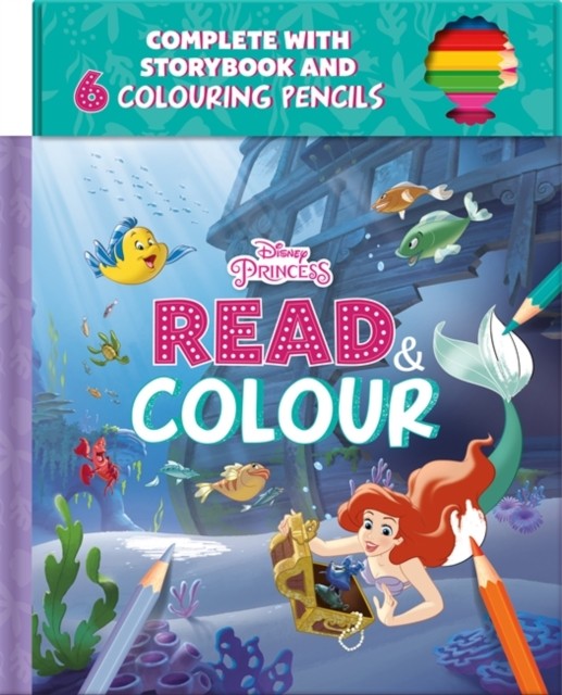 Disney Princess Ariel: Read & Colour by  Walt Disney - 9781838527020 - Image 6