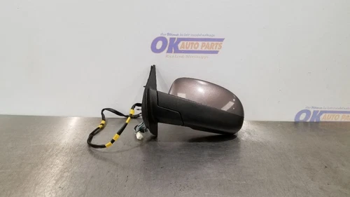 07 CHEVY SILVERADO 1500 SIDE VIEW POWER DOOR MIRROR LEFT DRIVER BROWN