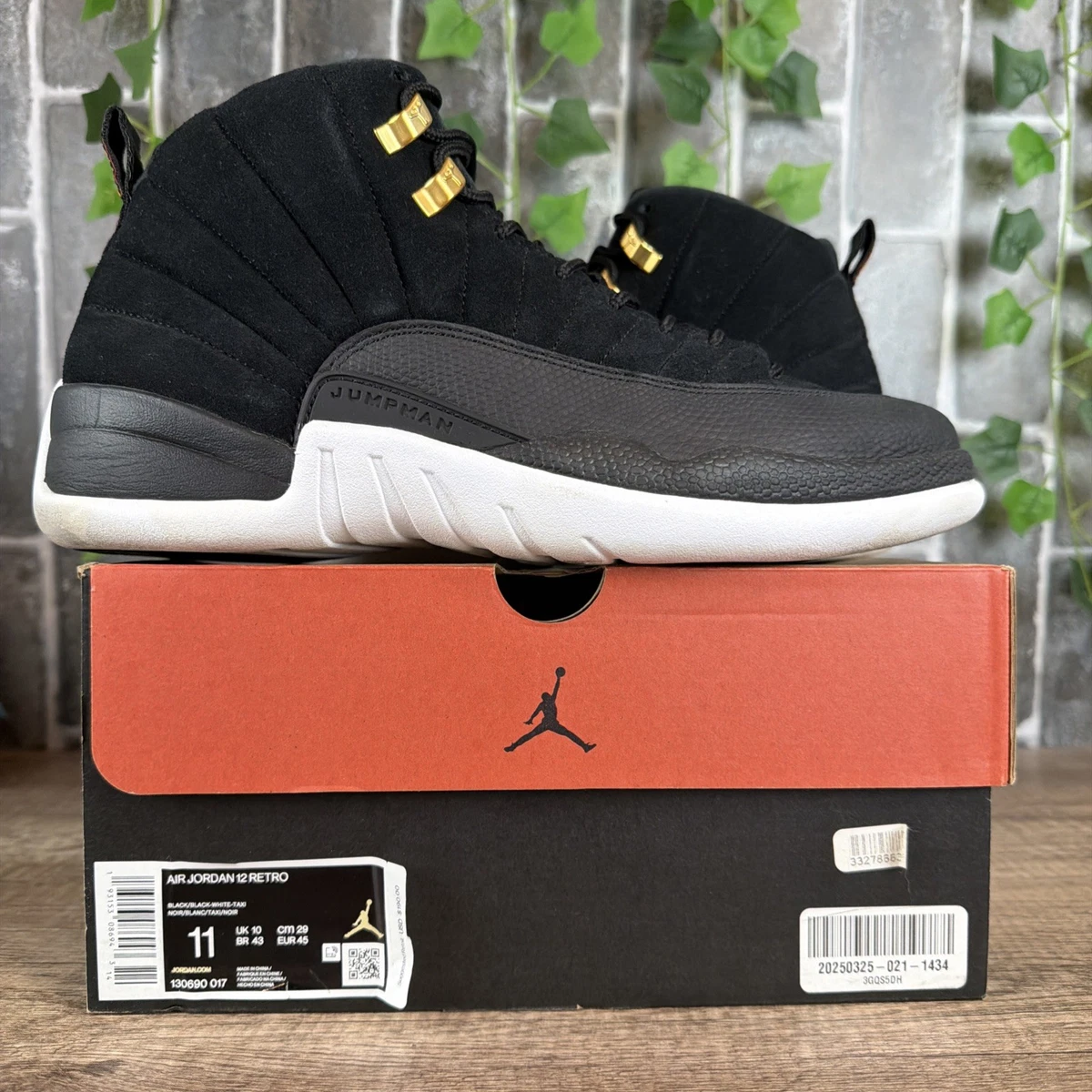 Jordan 12 Retro Reverse Taxi for Sale | Authenticity Guaranteed | eBay