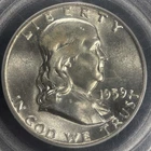 1959 Franklin Half Dollar PCGS MS64FBL