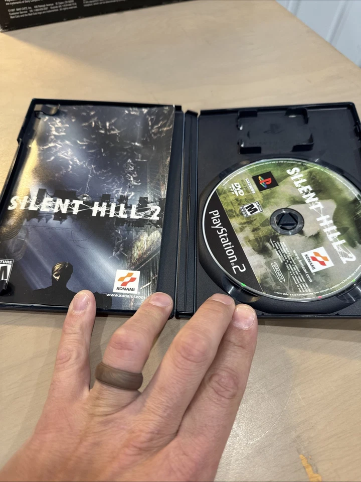 silent hill 2 ps2 cib Tested - Image 3 of 4