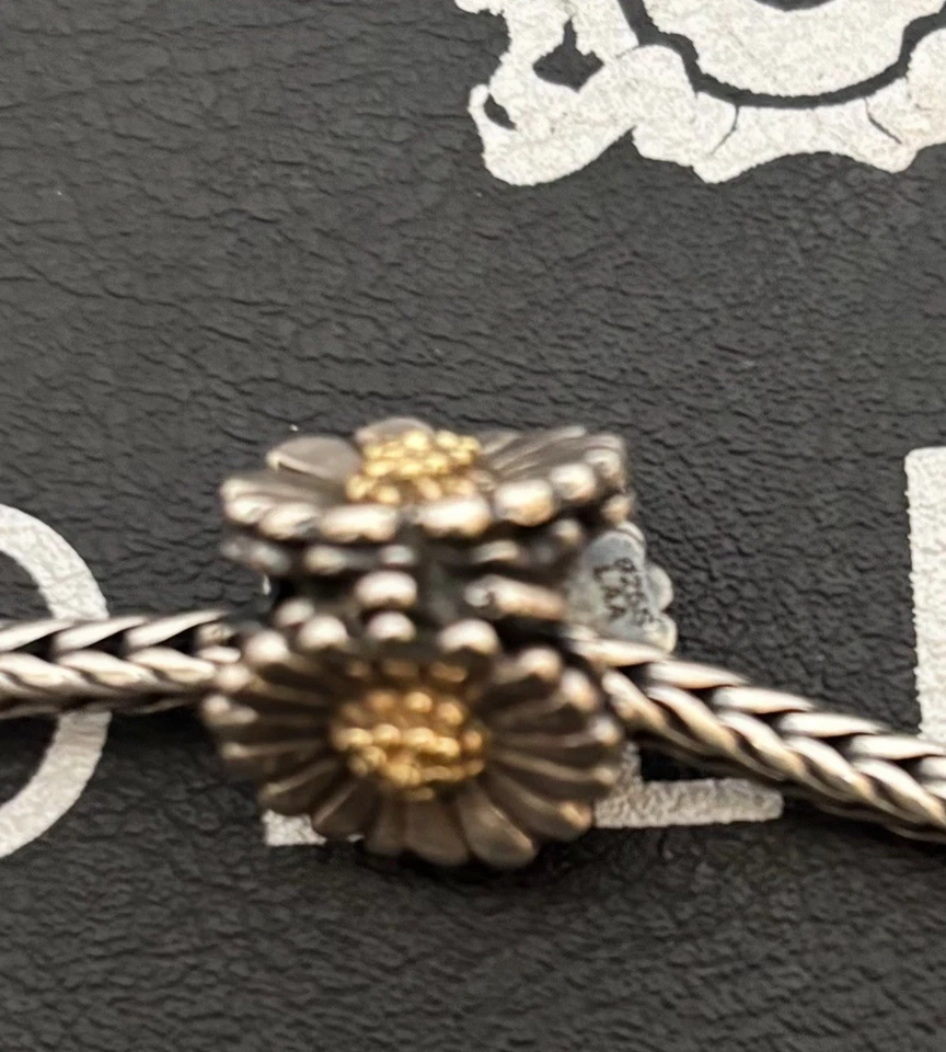 Trollbeads Daisy Bead 18kt Foto 3 de 4