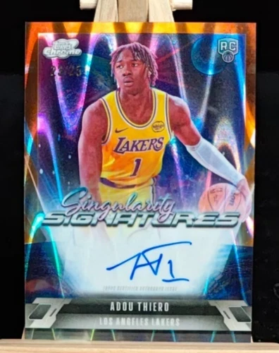 2025 Topps Cosmic Chrome Adou Thiero Base (RAW)