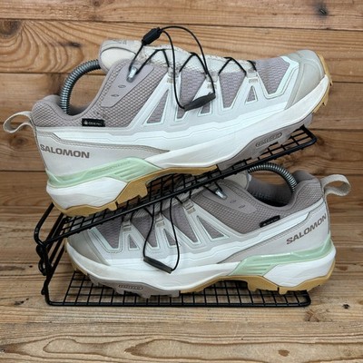 Salomon Turnschuhe Damen Größe UK 7,5 X ULTRA 360 Edge GTX beige wasserdicht Schuhe