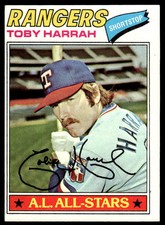 1977 Topps #301 Toby Harrah Texas Rangers Baseball