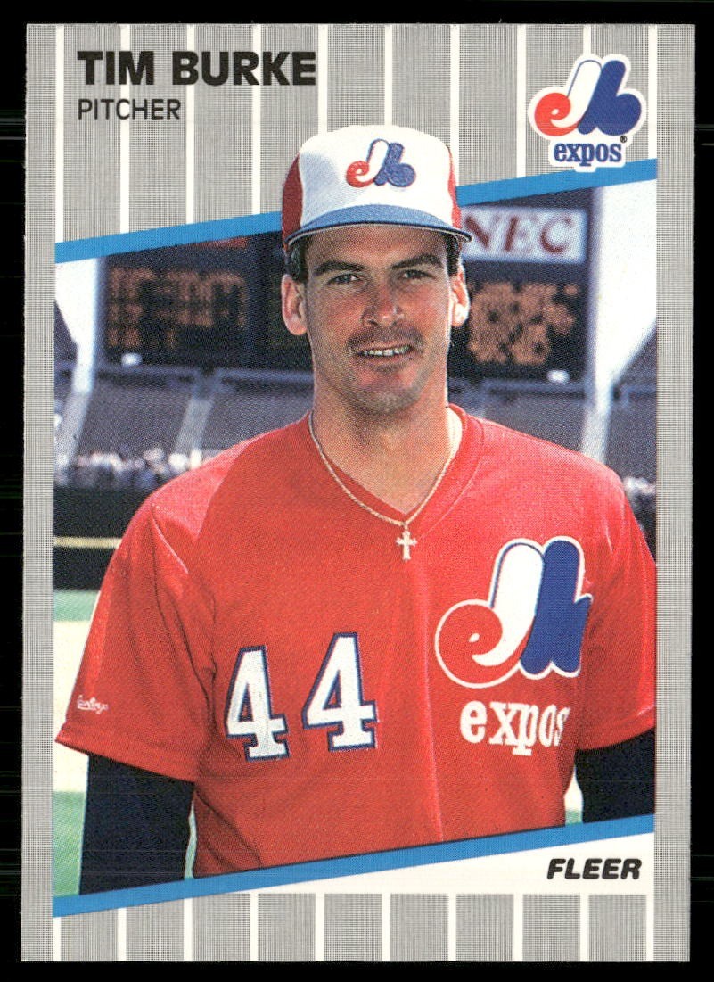 Tim Burke 1989 Fleer #372