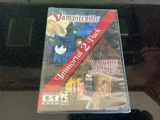 NEW Vampireville/Vampire Brides Love Over Death Immortal 2 Pack PC CD-ROM Game