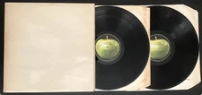 BEATLES White Album 2XLP - Apple - UK Press — VG