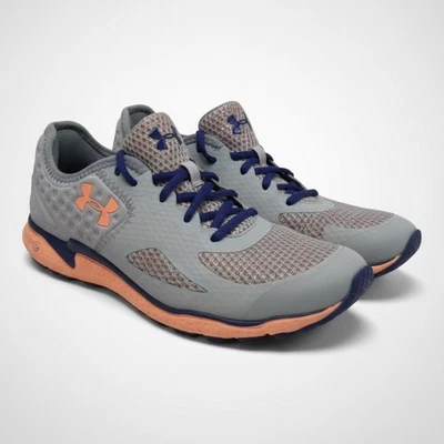 Under Armour Mujer Micro G Mantis 2 Zapatos para Correr Gris Azul Naranja EE. UU. 7.5 - Imagen 1 de 4