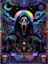 Halloween Paint by Number Kits for Adults, Paint by Numbers for Adults Beginner,