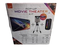 Ilive Pop-up Movie Theater Kit 120 Screen Projector Speaker Bundle Ilive Pop-up Movie Theater Kit 120 Screen Projector Speaker Bundle