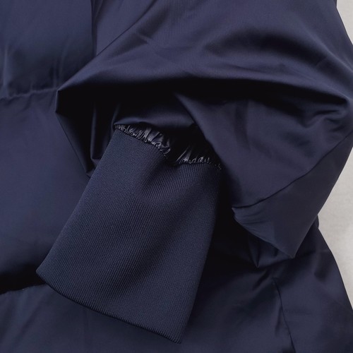 Uniqlo +J Down Puffer Quilted Jacket Mens Medium Navy High Neck Jil Sander 2021 - Picture 5 of 15