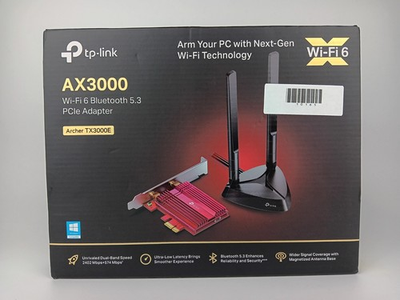 #ad TP Link WiFi 6 AX3000 PCIe WiFi Card Archer TX3000E Up to 2400Mbps Bluetooth $26.99