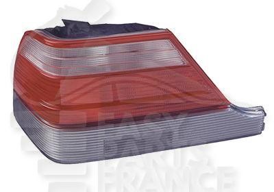 Feu arrière gauche cassé? Rplacez le phare blanc rouge de votre Mercedes Classe S 91-98