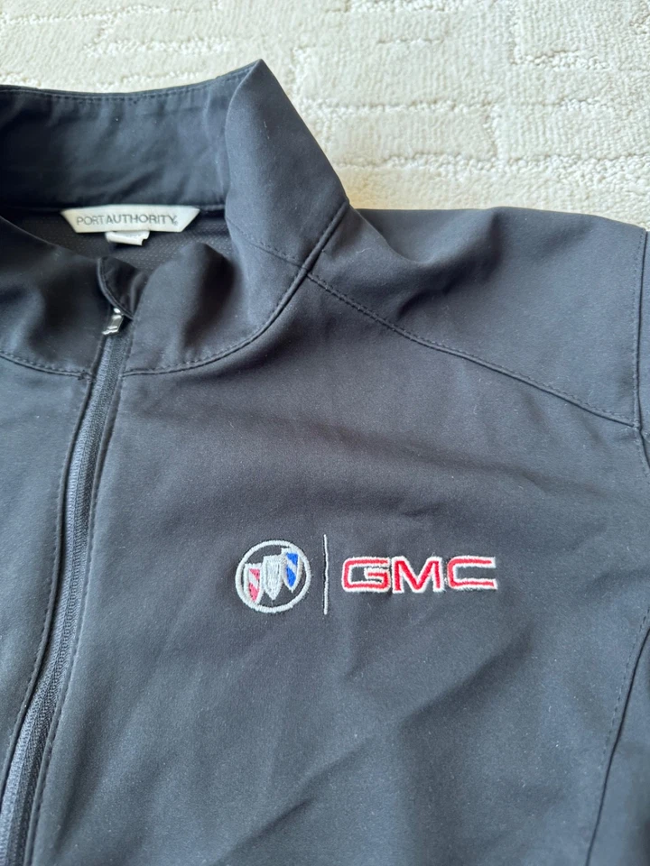 Buick GMC Zip Up Jacket Embroidered Womens XL Black EUC Port Authority - Image 4 of 4