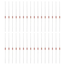 30 Pcs NTC Thermistors Resistors MF58 3950B 10K-5% Ohm Glass Sealed Sensors