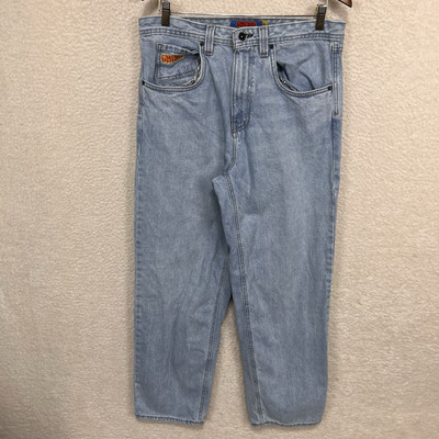 Empyre Loose Fit Jeans Women s 32x29 Blue Denim Light Wash Skate