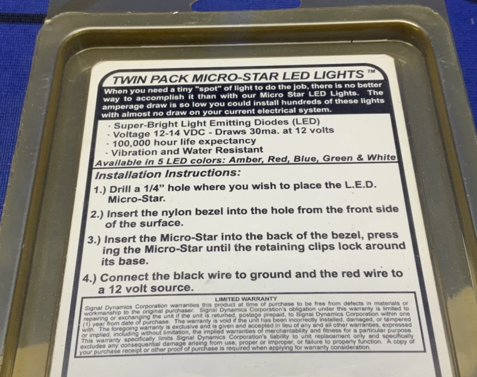 SDC LED Microstars Light 03520