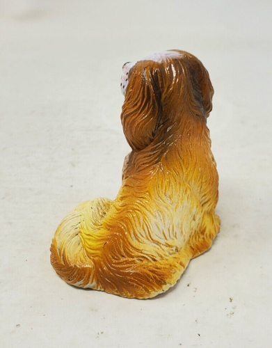 Figurine jouet ancien New-Ray Cavalier King Charles Spaniel Dog 2,5"H - Photo 4/7