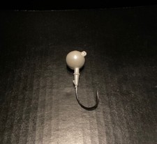 10 Pack Round Gulp Ball Jigs from 1oz to 6oz Black Nickel Ultra Point Hooks